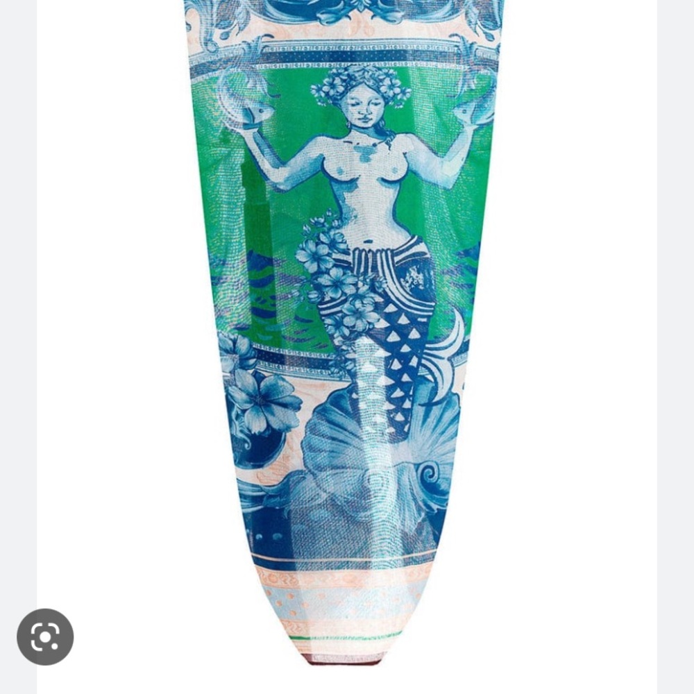 Agua Bendita Green and Blue Swim Sarong - Picture 5 of 10